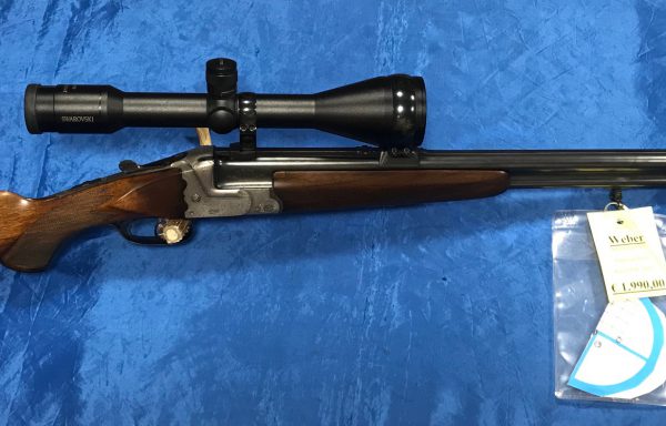 Weber Bockbüchsflinte Kal 7x57R 16/70