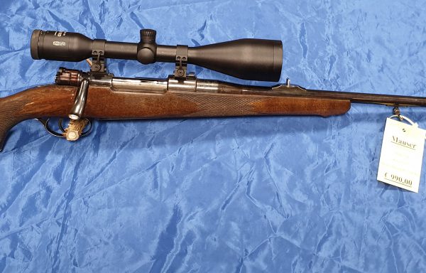 Mauser 98 Repetierer Kal. 6,5×57 mit Meopta Meostar R1 7x56RD