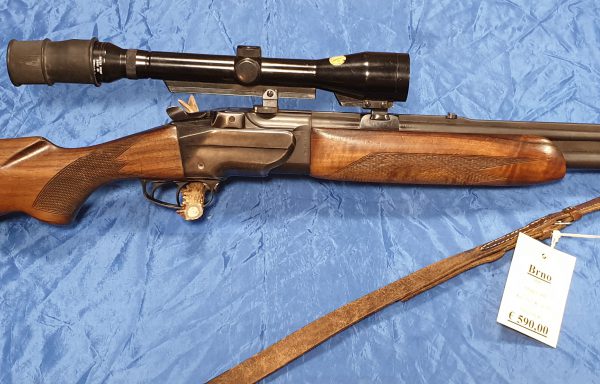 Bruno Bockbüchsflinte Mod ZH Kal. 7x57R 16/70 mit Tasco 6×40