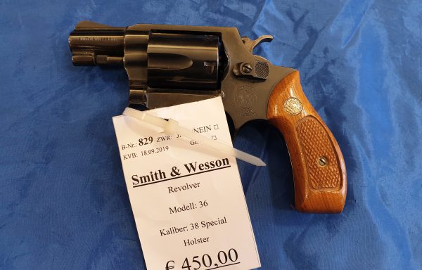 Smith and Wesson Mod 36 .38 Special