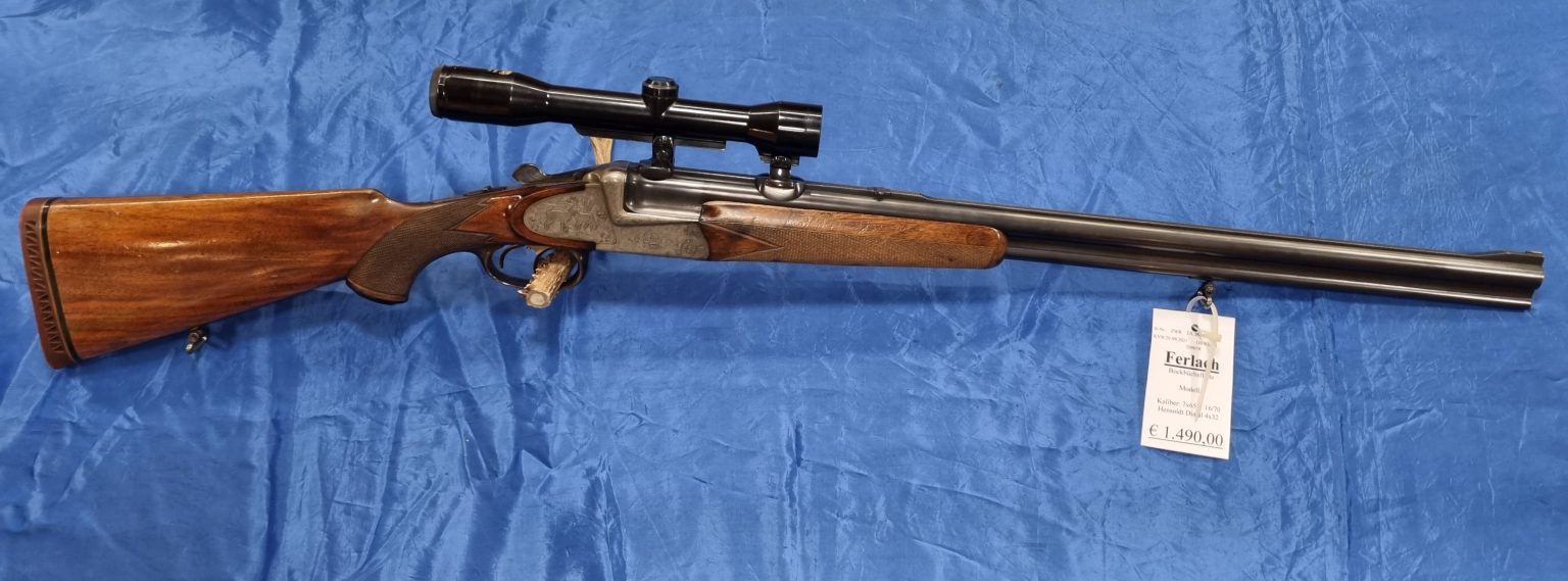 Ferlacher BBF 7x65R 16/70 Hensoldt Diatal 6×42 Waldviertler Jagdstube