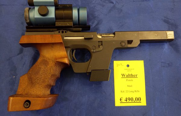 Walther Matchpistole .22lr