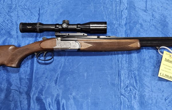 Sabatti Bockdoppelkugel 6,5x68R mit Kahles Helia S 2,2-9×42 inkl 200 Stk Patronen