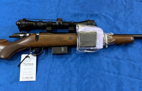 Norinco JW 105 G, 222 Rem., ZF 3-9×32, Extra Magazin
